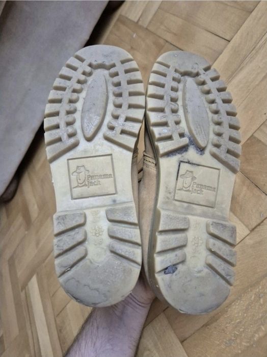 Ghete Premium Panama Jack, Piele naturală - 38