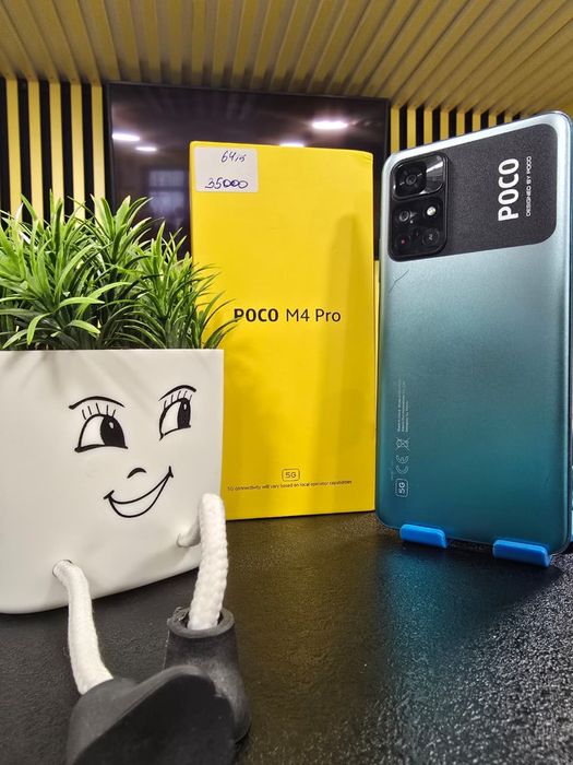 Poco M4 Pro, 4/64gb, kaspi 0-0-12
