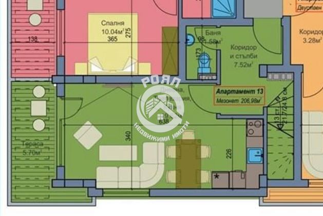 Продава се Мезонет в Пловдив, Кючук Париж - 207 кв.м за 1130 €/кв.м - Снимка #8