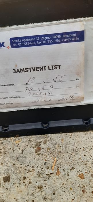 Baterie 12 v , 55 ah