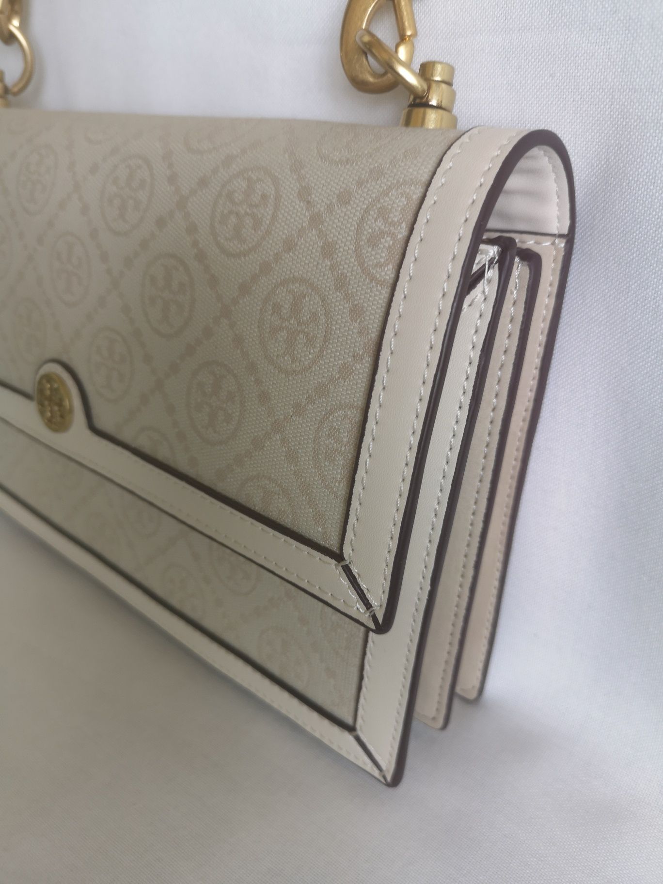 Tory Burch, чанта кожа и текстил.
