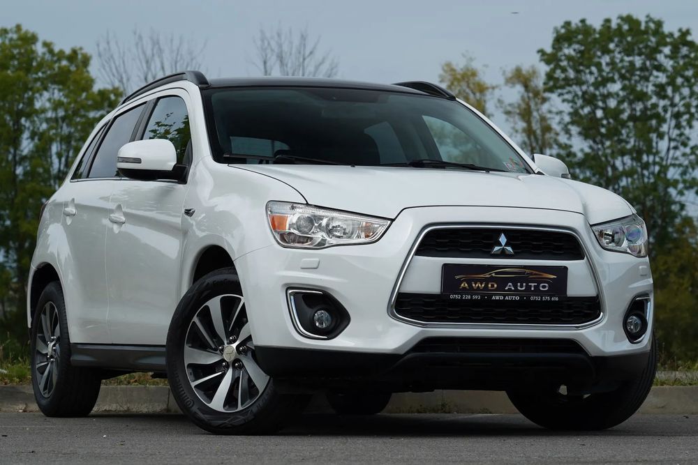 Mitsubishi ASX Intens I4WDI Pano IXenon IAlb perla I GARANTIE 12 luni I RATEI REVIZIE