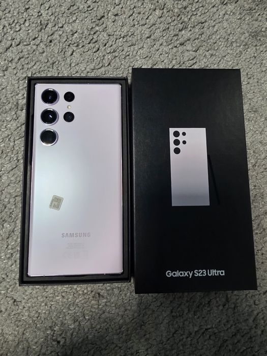 Samsung Galaxy S23 Ultra, 256GB, 8GB RAM, Lavender