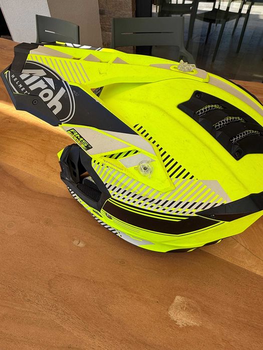 Casca Aviator 3 Fluo Yellow Matt