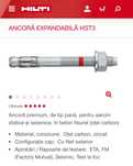 Conexpand HILTI HST3 m8x95 ancora expandabila mecanica beton