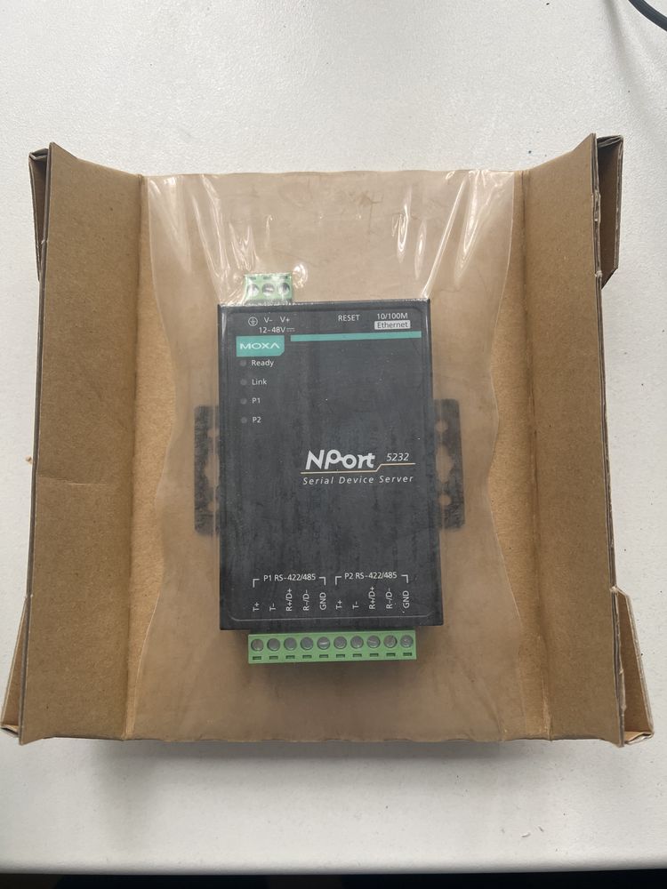 Продам MOXA Nport 5232 rs422/485 двухпортовые новые.