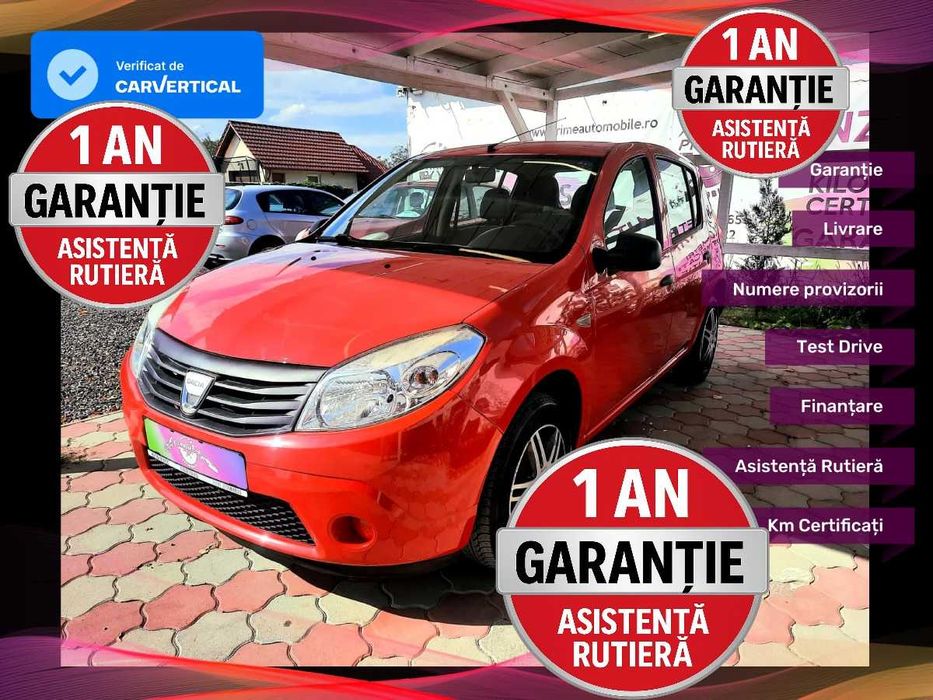 DACIA Sandero / An 2009 / 1.4 Benzina /Revizie ulei efectuata