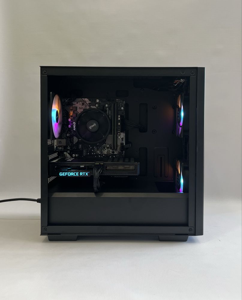 Геймърски компютър AMD Ryzen 5 5500, RTX 3060 12GB, 16GB ram