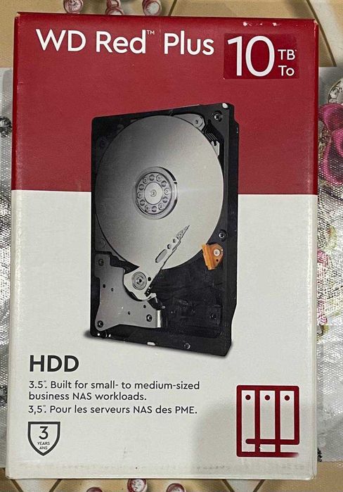 Жесткий диск WD Red Plus 10TB BOX