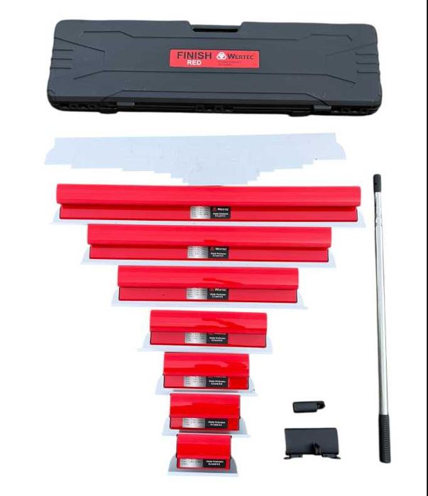 Комплект ножове за шпакловка Wertec