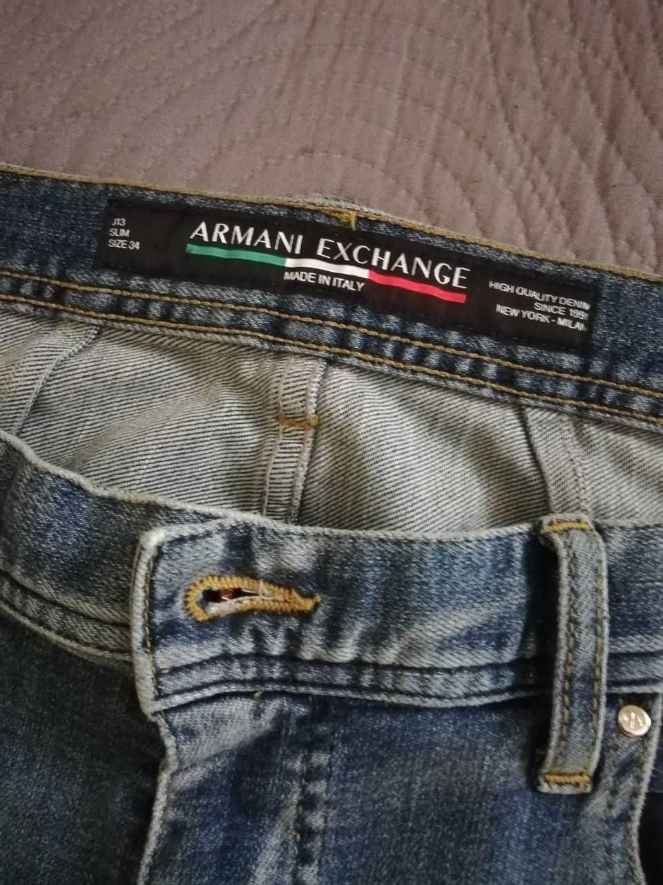 Armani Exchange Made in Italy 34/32 Дънки