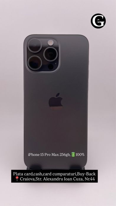 G Store Mobile: iPhone 15 Pro Max 256gb