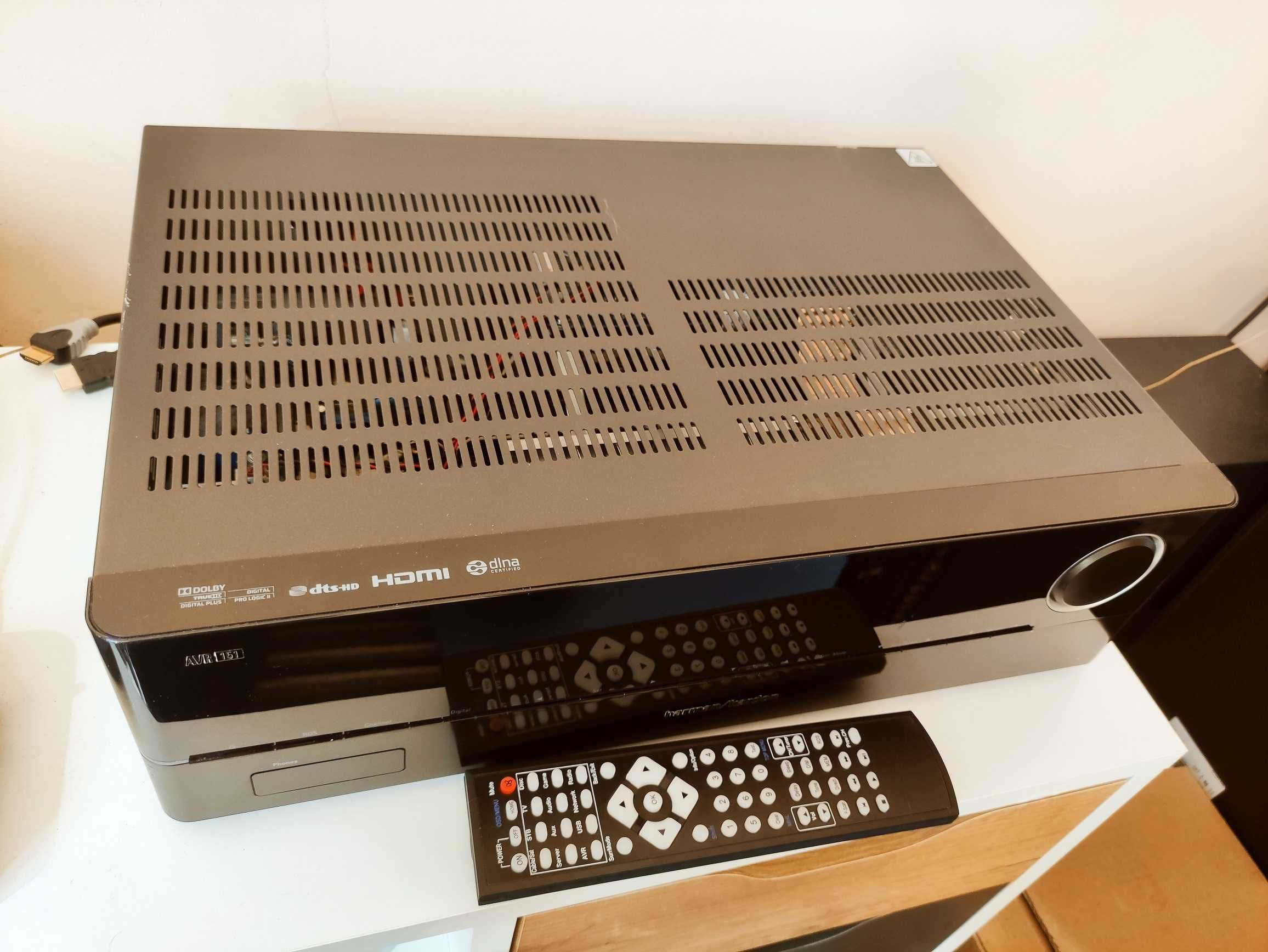 5.1 Receiver Harman Kardon AVR 151/230, HDMI, LAN, USB