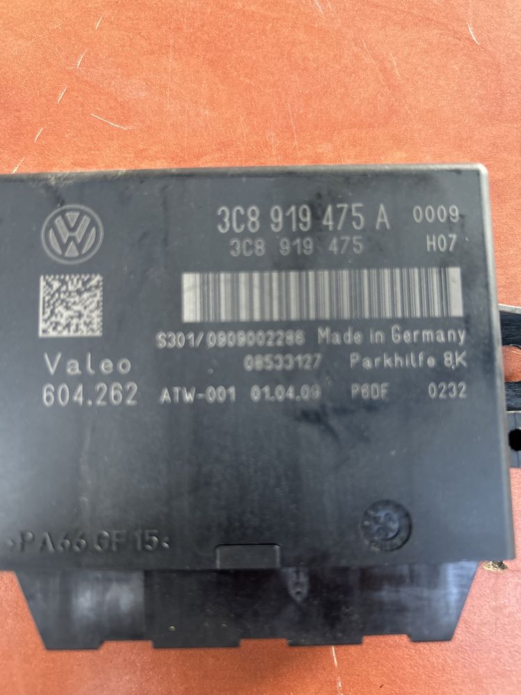 Modul calculator senzori parcare vw passat b6