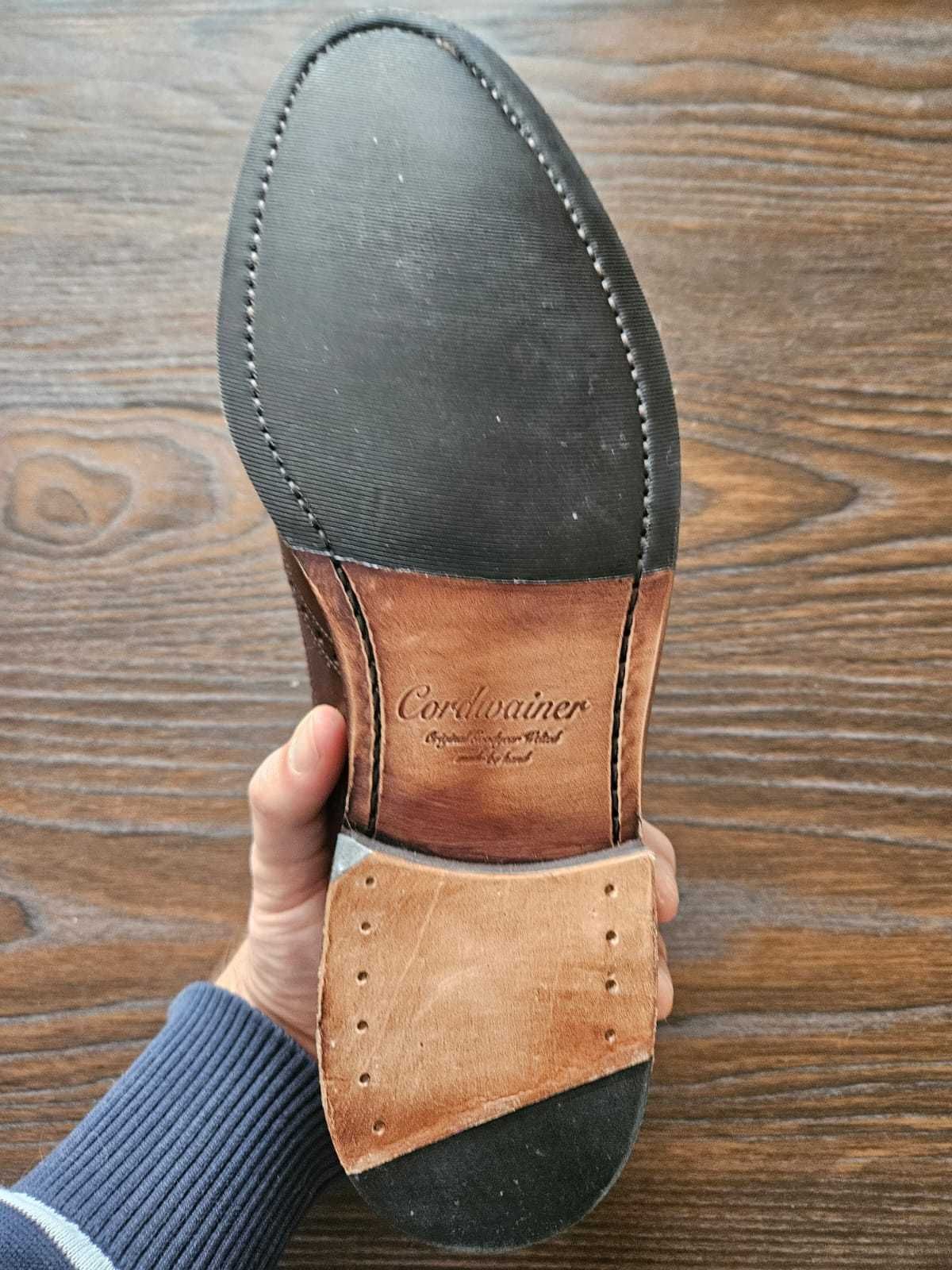 Оксфорды-броги Cordwainer Limoges 43р. (Goodyear welted, Испания)