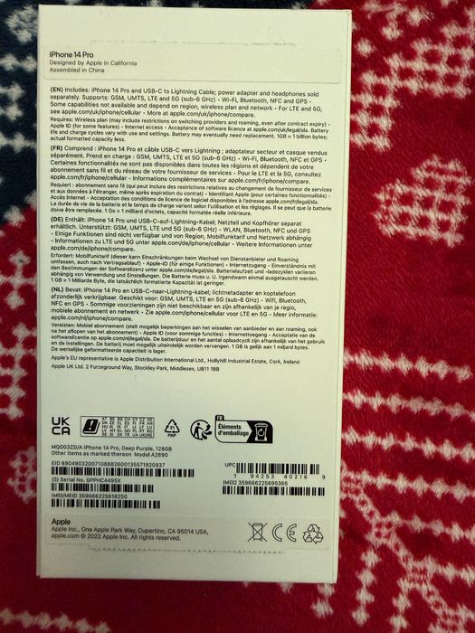 Iphon 14 Pro Deep Purple