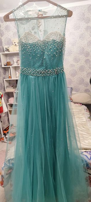 Платье вечернее кыз узату почти новое
