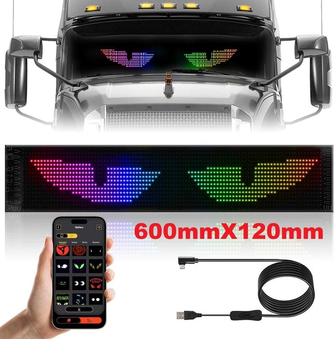 Динамичен LED дисплей Devil Eyes А223