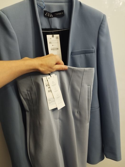 Зара сако и панталон нови хс