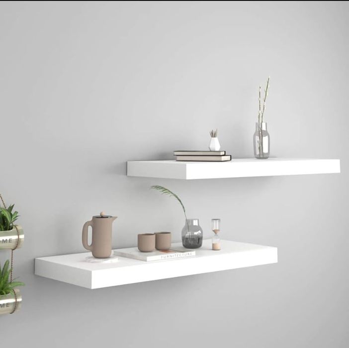 Невидимые полки из МДФ | Настенные полки для книг и декора