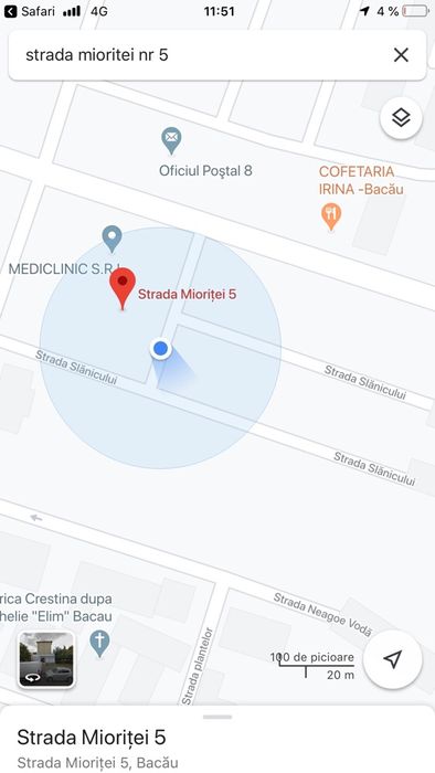 Apartament Renovat integral Str Mioritei nr 5B (langa posta8/central)