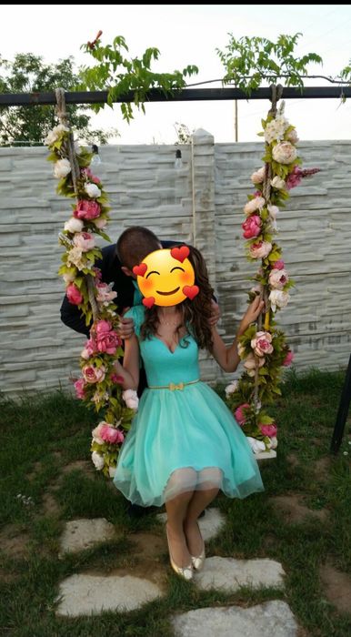 Rochie turquoise vara