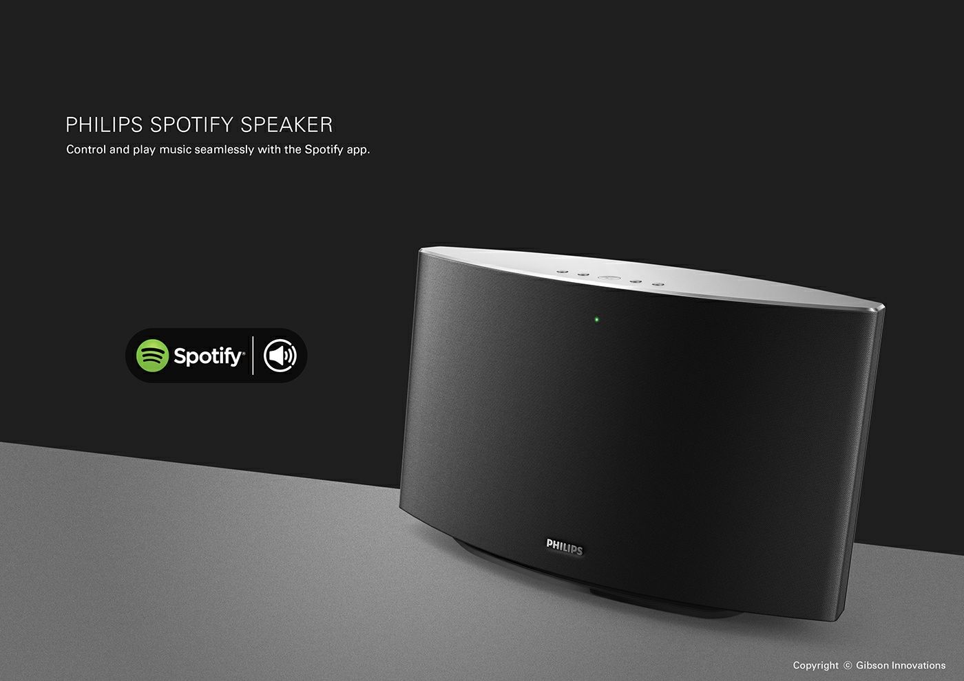 Philips Spotify Premium WiFi Speaker