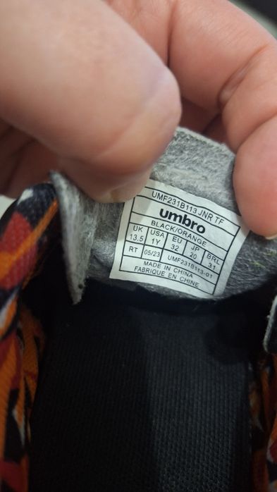 Детски футболни обувки Umbro