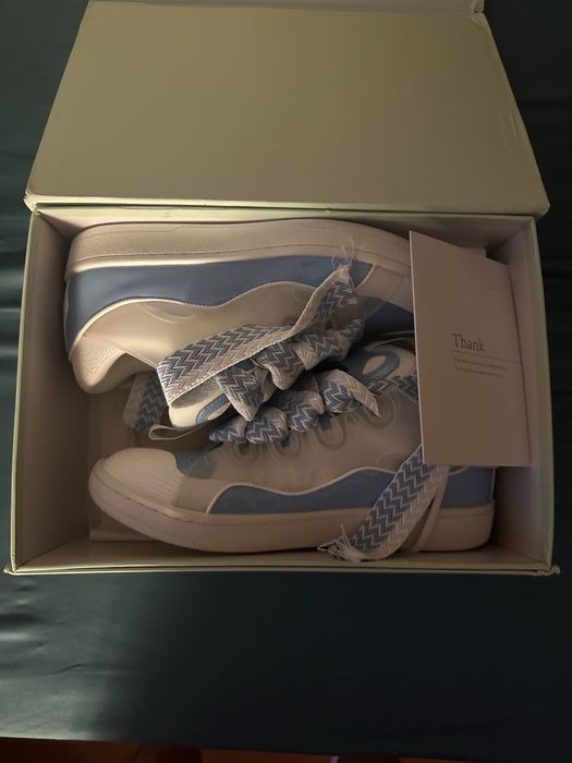 Pantofi lanvin baby blue