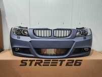 Pachet Bara Fata M BMW E90 E91 NFL (2005-2007) si Faruri Angel Eyes V1