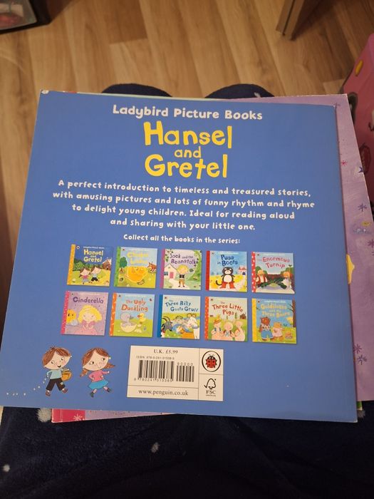 Ladybird Picture Books 6 книги на английски с детски приказки