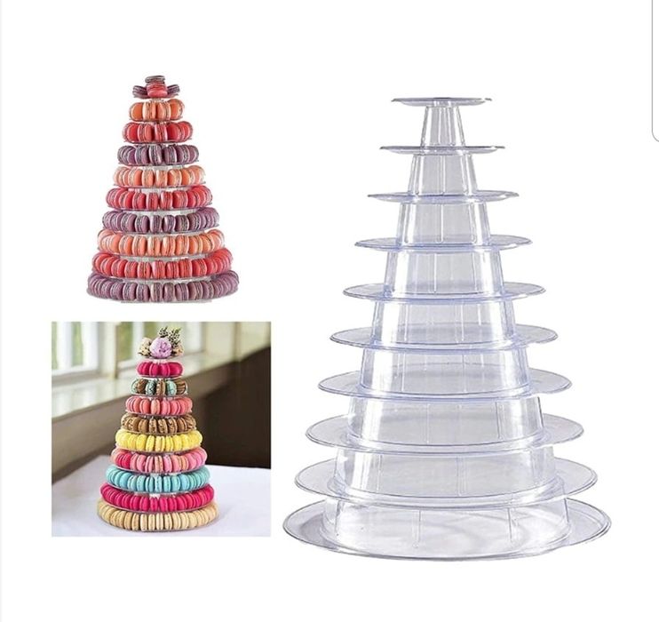 Etajera suport macarons 10 nivele