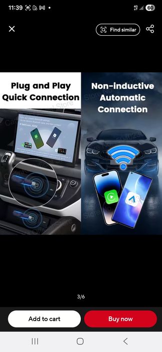 apple carplay android auto adaptor usb wireless