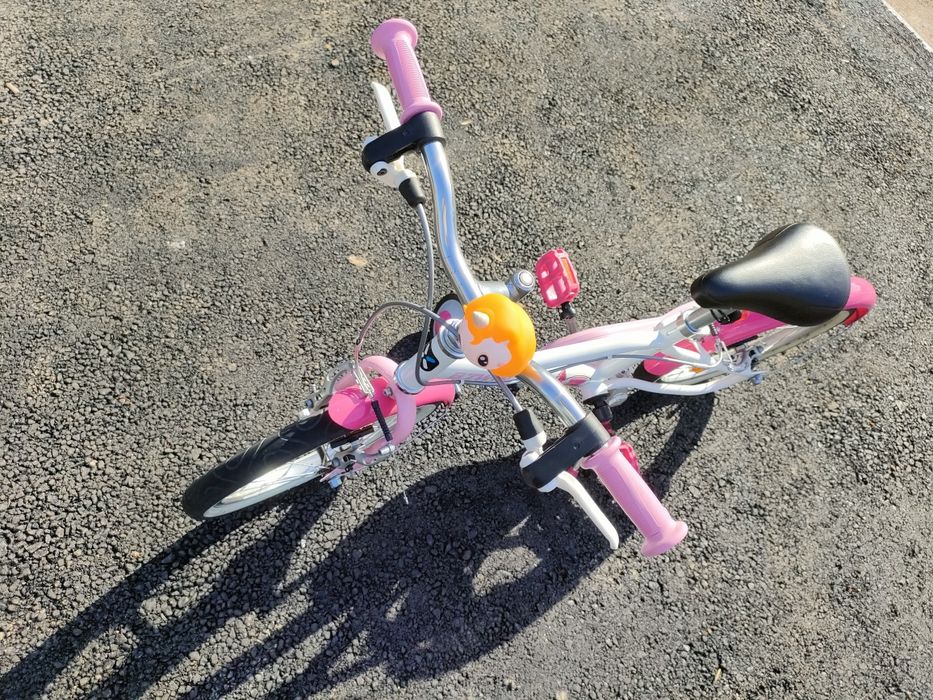 Vând bicicletă B’Twin Docto Girl 500 Decathlon cu roți de 16 inch, rec