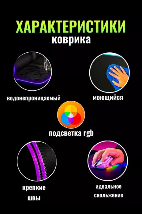 коврик с подсветкой