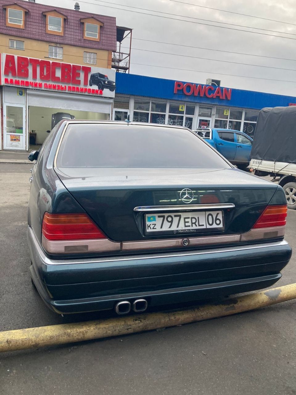 Мерседес W140 бамперы пороги