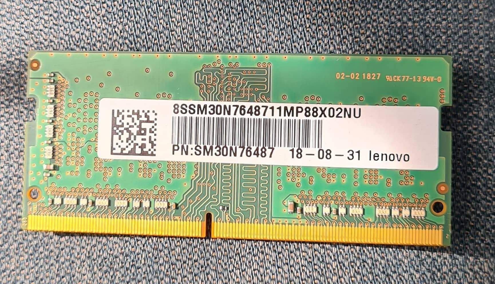 RAM памет 4 GB SAMSUNG за лаптоп Lenovo