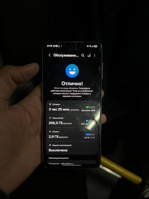 Samsung s21 в среднем