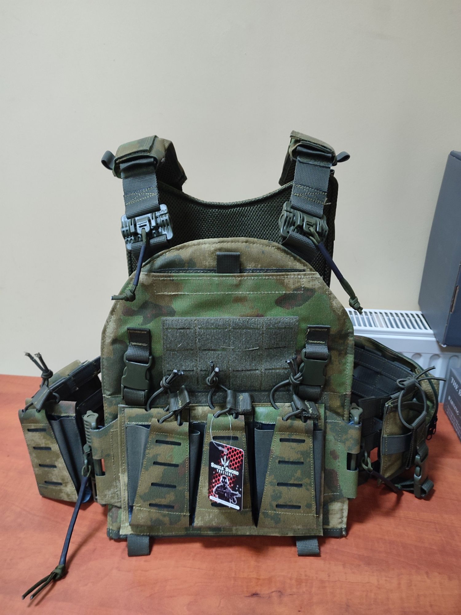 Тактическа щурмова жилетка plate carrier