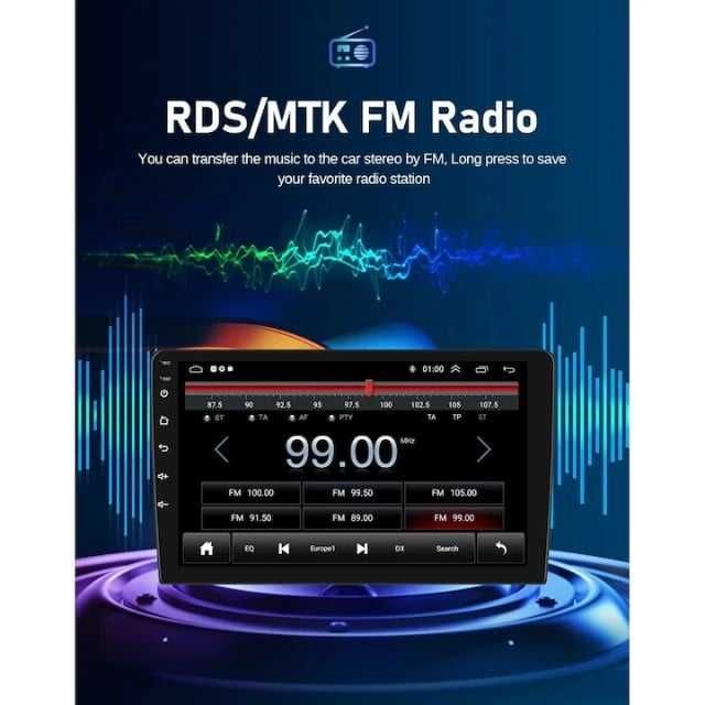 Navigatie Aris Android 4GB RAM 64GB RAM, Android 10, CarPlay ,SIM/4G