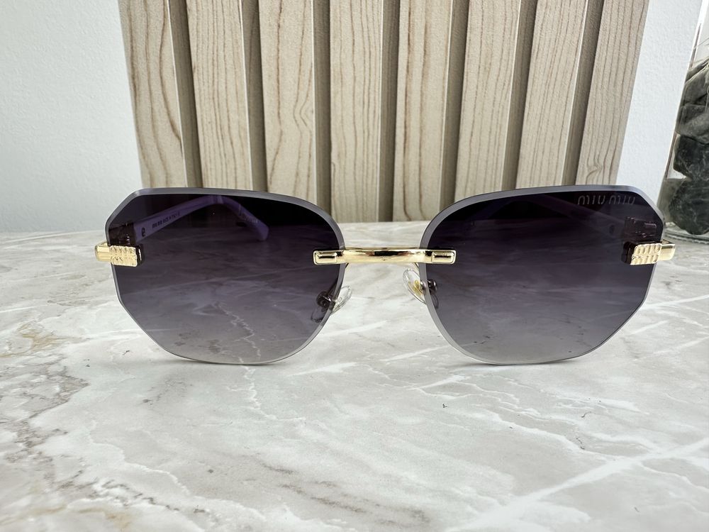Ochelari de soare Miu Miu - Negru