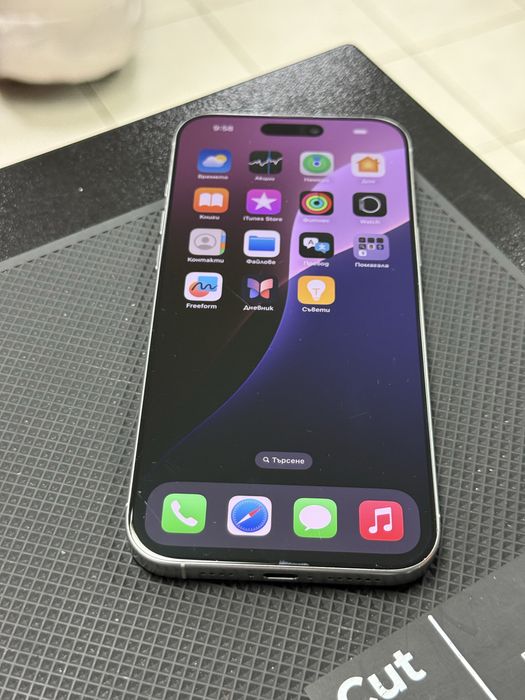 Apple iPhone 16 Pro Max,White Titanium,256GB *97%Battery*12м Гаранция*