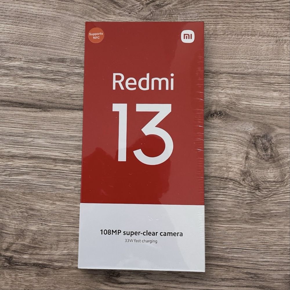 НОВ Неразопакован Смартфон Xiaomi - Redmi 13, 6.79'', 6GB/128GB