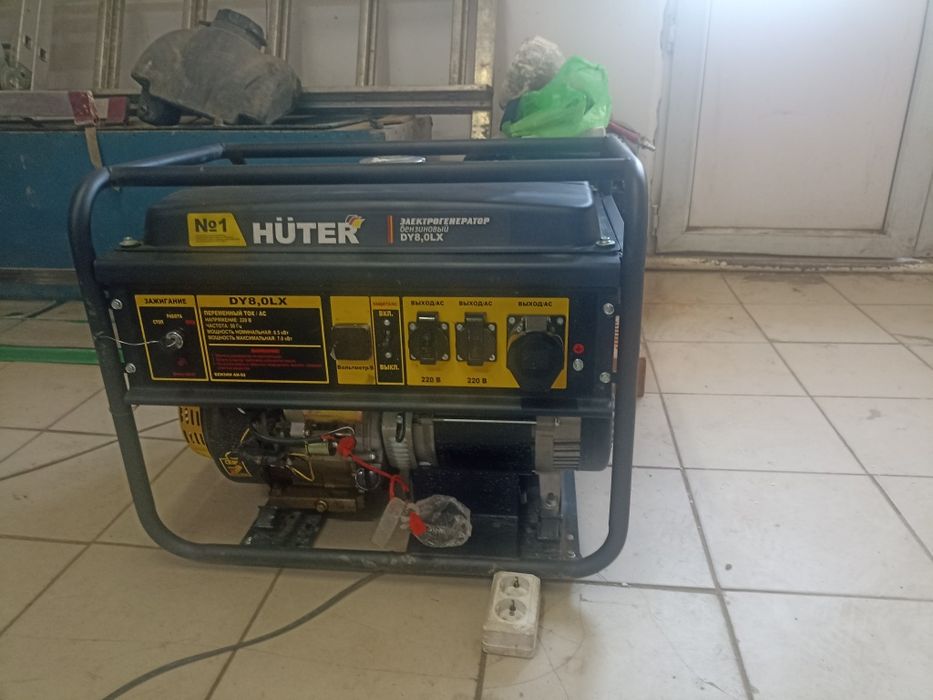 Генератор бензиновый мощность 6,5 кВт