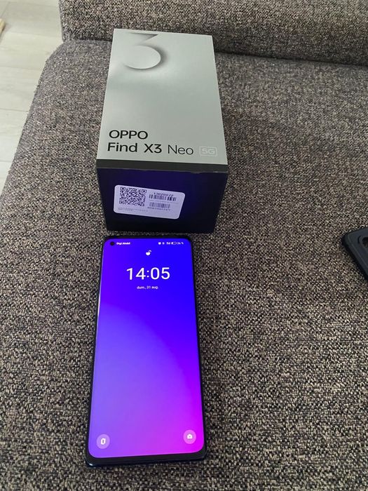 OPPO Find X3 Neo 5G la cutie că nou  256 Gb 12 GR impecabil