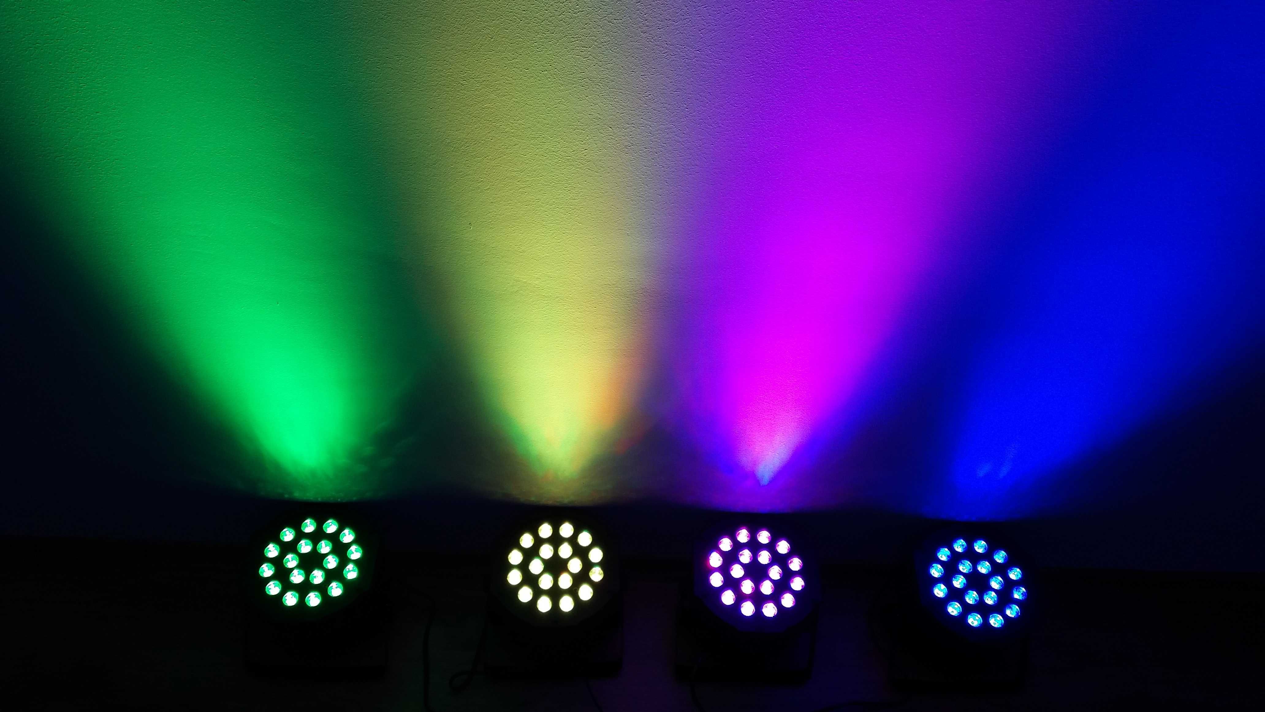 LUMINI DISCO 18 LED /Jocuri de culori pe ritmul muzicii/Orga de culori