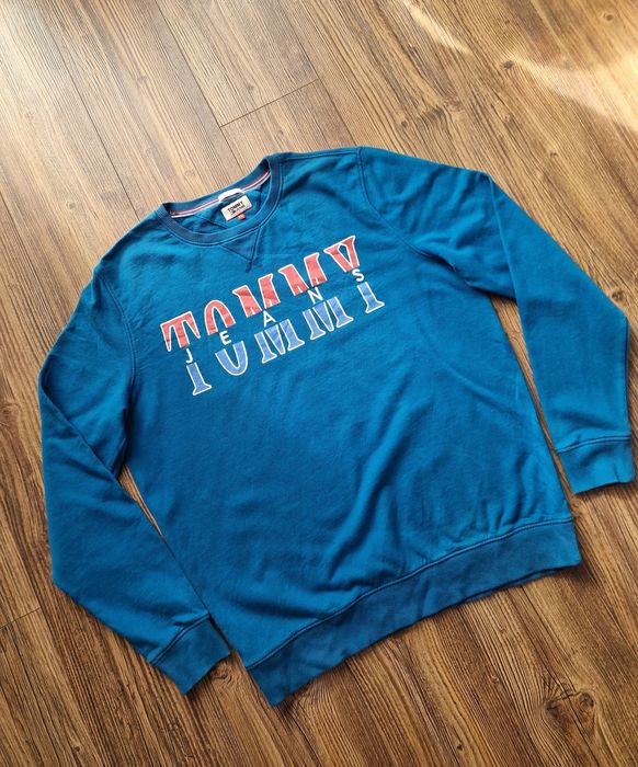 Страхотнен мъжки суитчър TOMMY HILFIGER размер  2XL