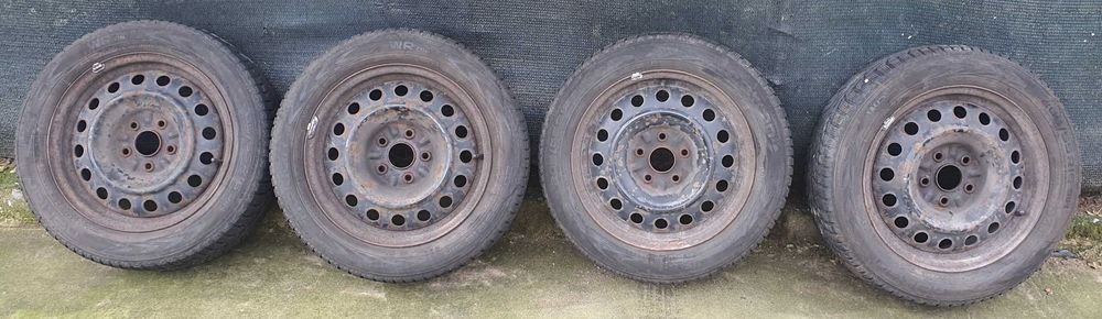 205 55 R16 Nokian iarna, cu jante otel , import Germania, 8 mm profil