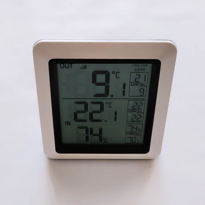Stație meteo interior si exterior cu senzor termohigrometru TFA