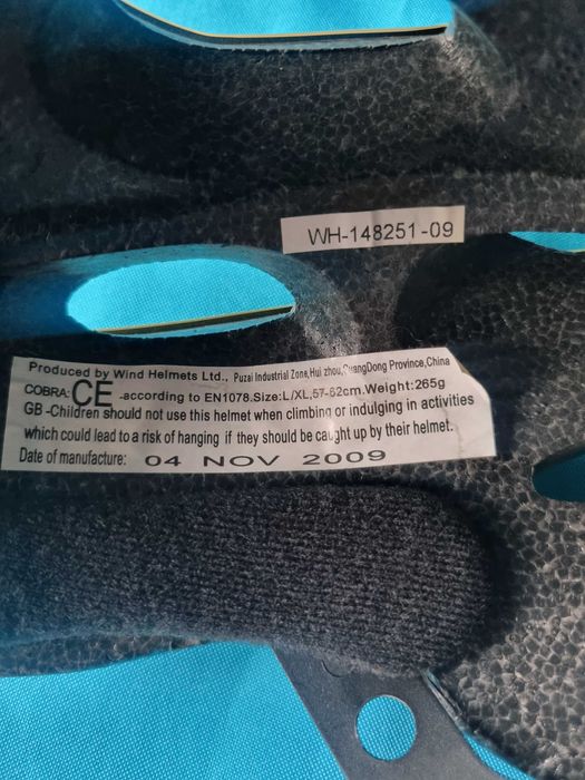 Vand casca bicicleta X-FACT reglabila 57-62cm, neutiluzata